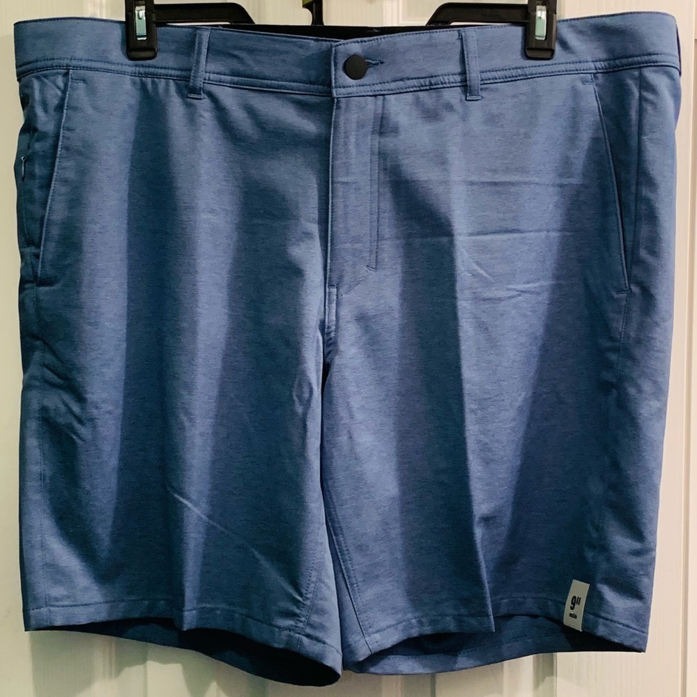 George Men's Commuter Short-9" inseam Sz 42 Blue